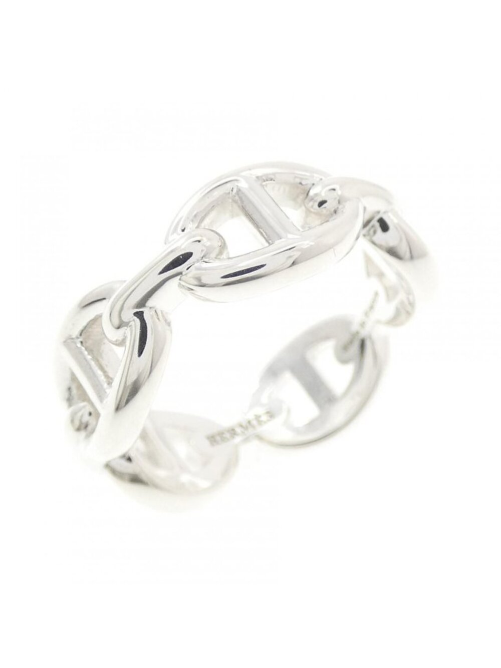 Hermes Chaine D'ancre Enchainee Ring